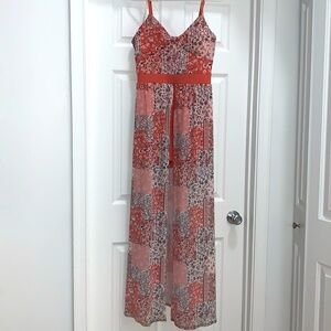 NO BOUNDARIES Patterned Romper Dress - Juniors 11/13